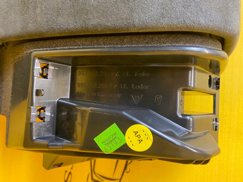 фото №13, Бардачок пассажира glove porsche 911 997 alcantara