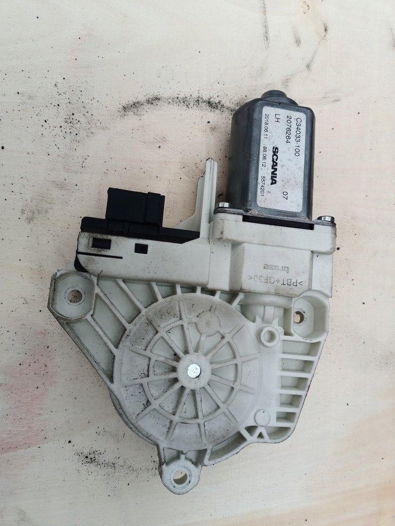 фото №1, Моторчик привід підйому вікон scania r s ngs лівий