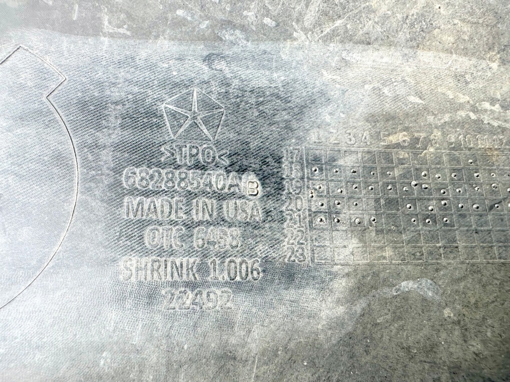 фото №15, Jeep cherokee trailhawk kl v lift 2018 - бампер накладки bez otw оригінал оригінальний номер