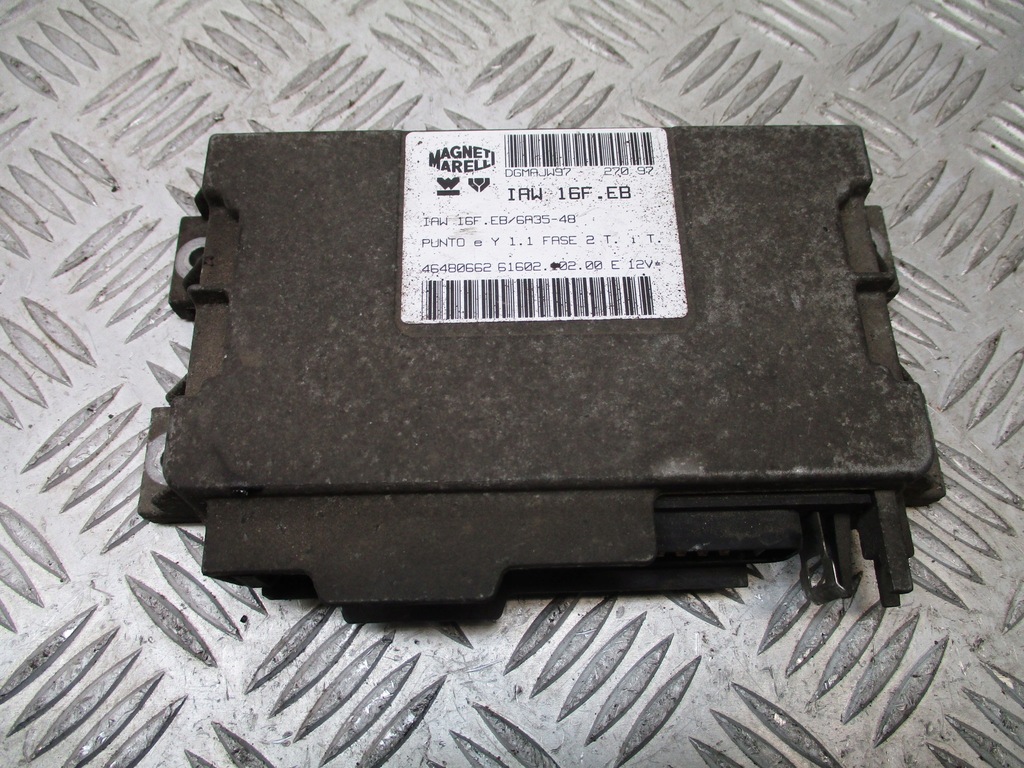 фото №1, Бортовий комп'ютер двигуна блок керування fiat punto i