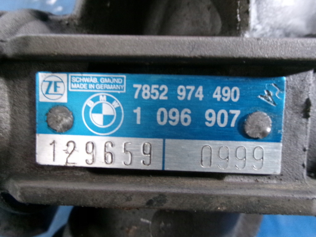 Bmw 3 e46 купе трансмиссия рулевая 1096907 zf 7852974490 Оригинал
