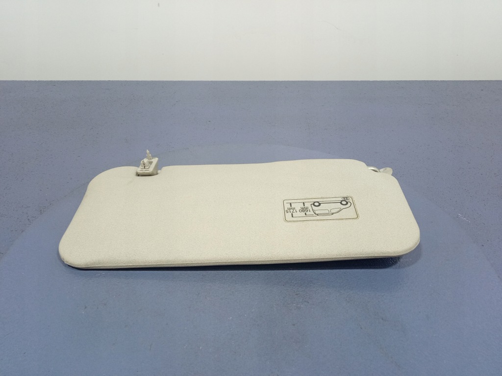 фото №4, Toyota yaris verso защита солнцезащитная левая козырёк