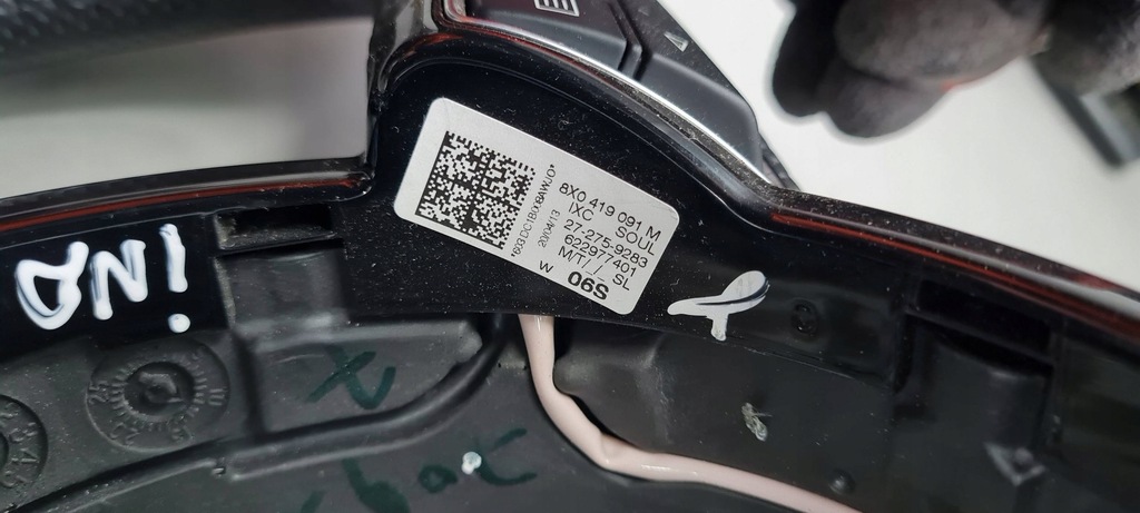 фото №13, A6 c7 4g lift воздуховод кожа кожаный sline лепестки переключения 8x0419091m a7 4g