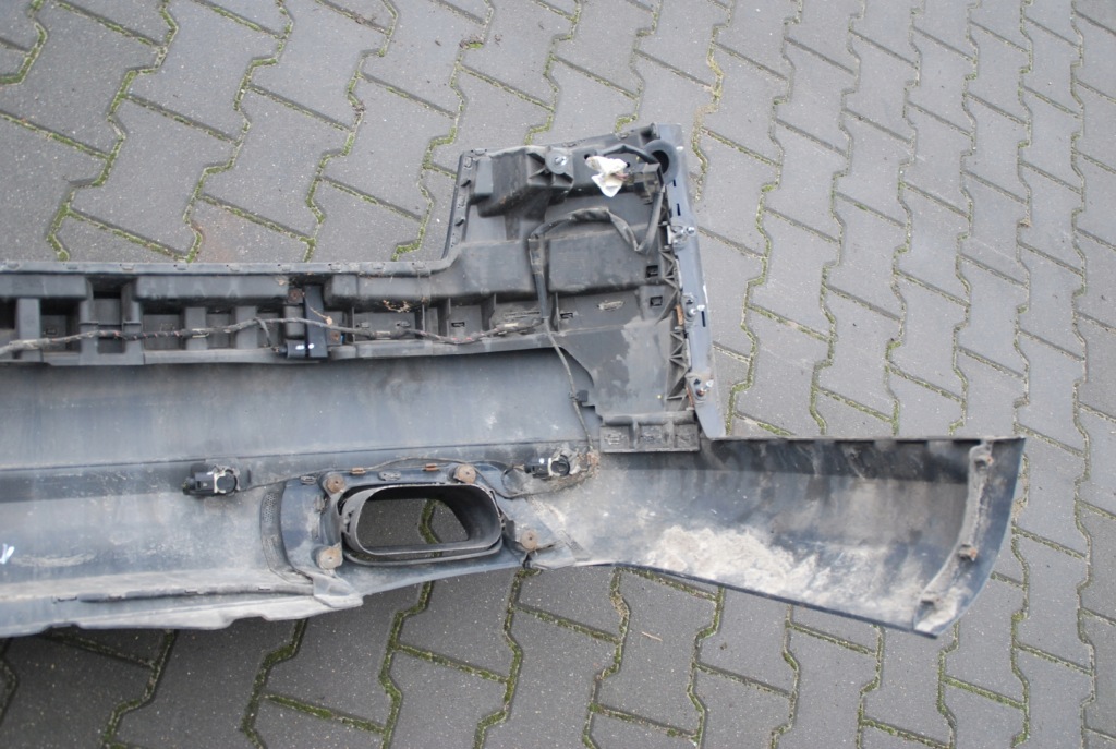 фото №9, Audi a8 d3 бампер задняя комплект pdc выхлопы w12 lz5d