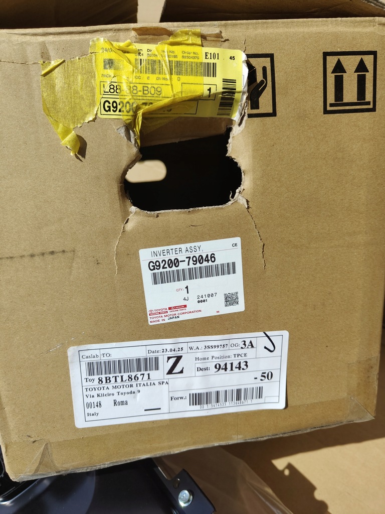фото №9, Новий org. інвертор інвертор toyota c-hr lexus гібрид g9200-79046