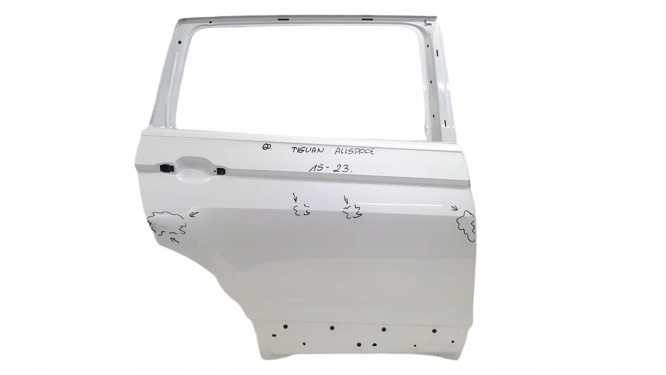 фото №1, Vw tiguan allspace 2015-2023 двері праве задня