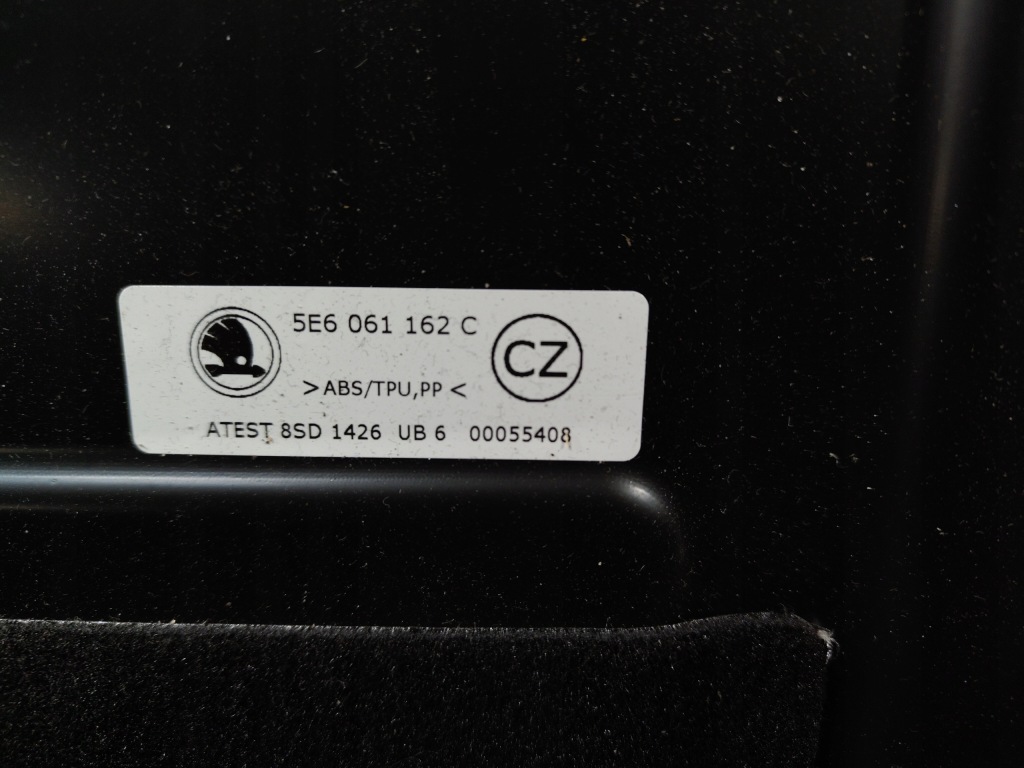 фото №7, Мат полиця багажника skoda octavia iii kombi 5e6061162 nowa!