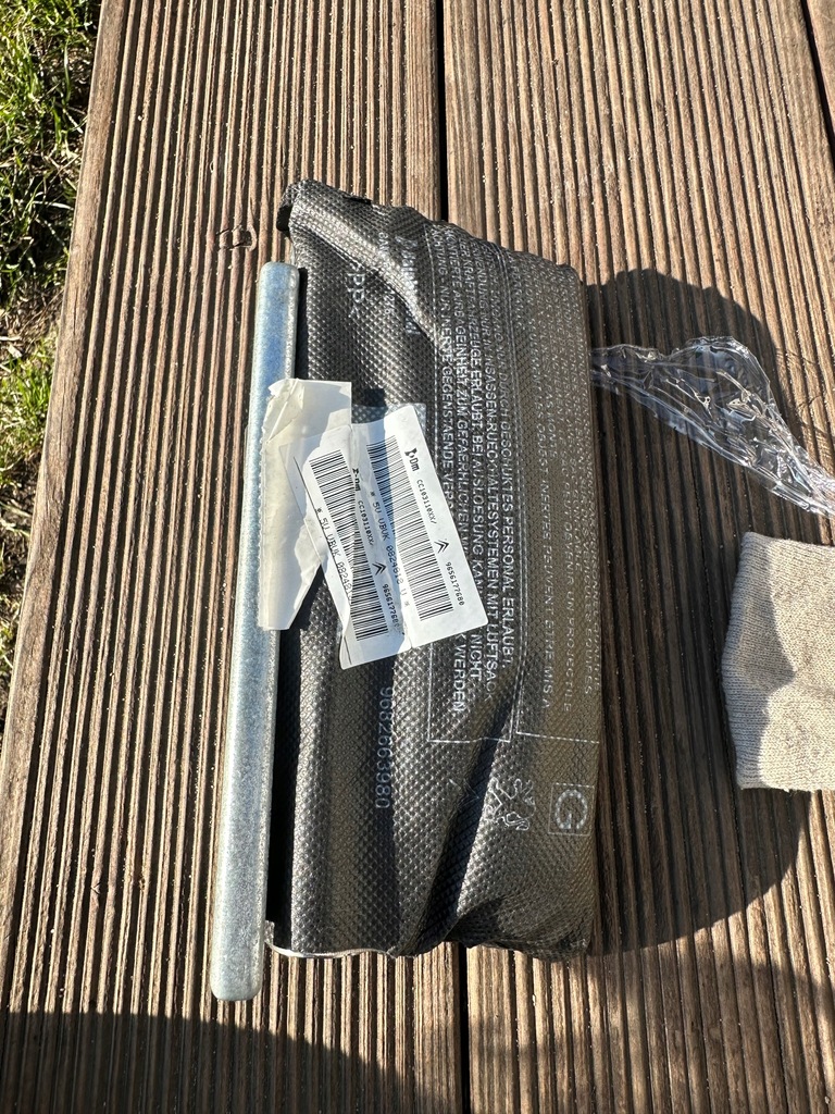 фото №1, Citroen c5 iii подушка air bag сидіння ліва 9656177680