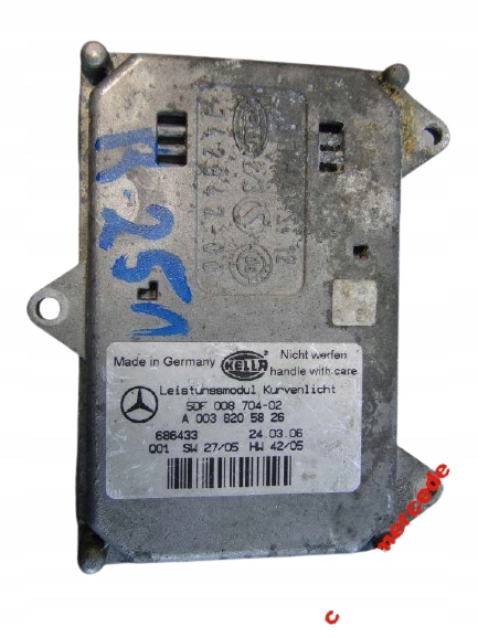 фото №1, Clk 209 r 251 cls 219 164 перетворювач ксенон лампа