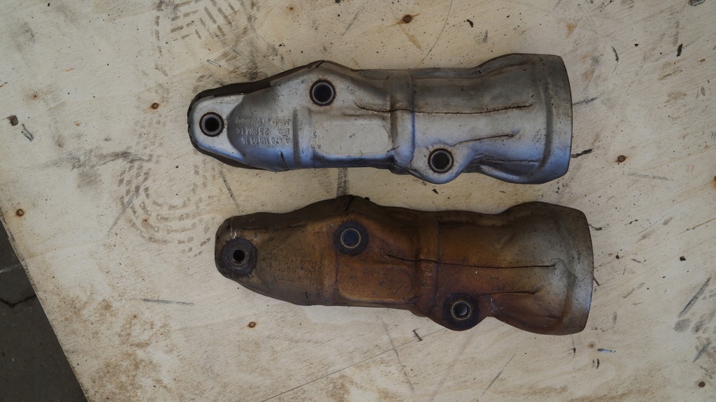 фото №1, Защита коллектор турбины mercedes actros m4