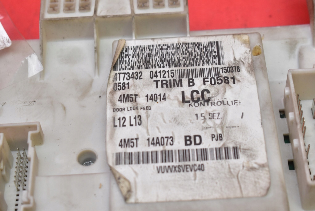 фото №9, Коробка предохранителей bsi 4m5t-14a073-bd ford focus mk2 1.6 tdci 109 km