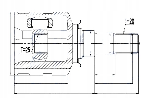 фото №5, Nty шарнир внутренний toyota atm camry mcv30 3.0 04-05 camry 2.5
