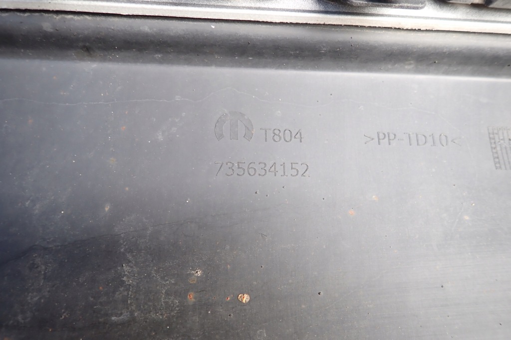 фото №9, Fiat tipo 2 kombi 15 - 21 бампер задня оригінальний номер накладка