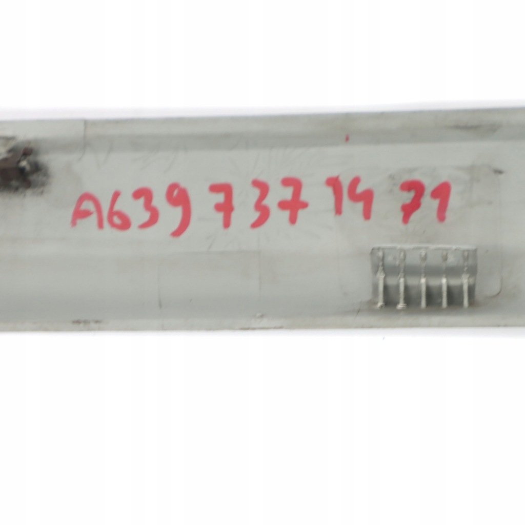 фото №12, Mercedes w639 рамка стекло дверь левая задняя серая a6397371471