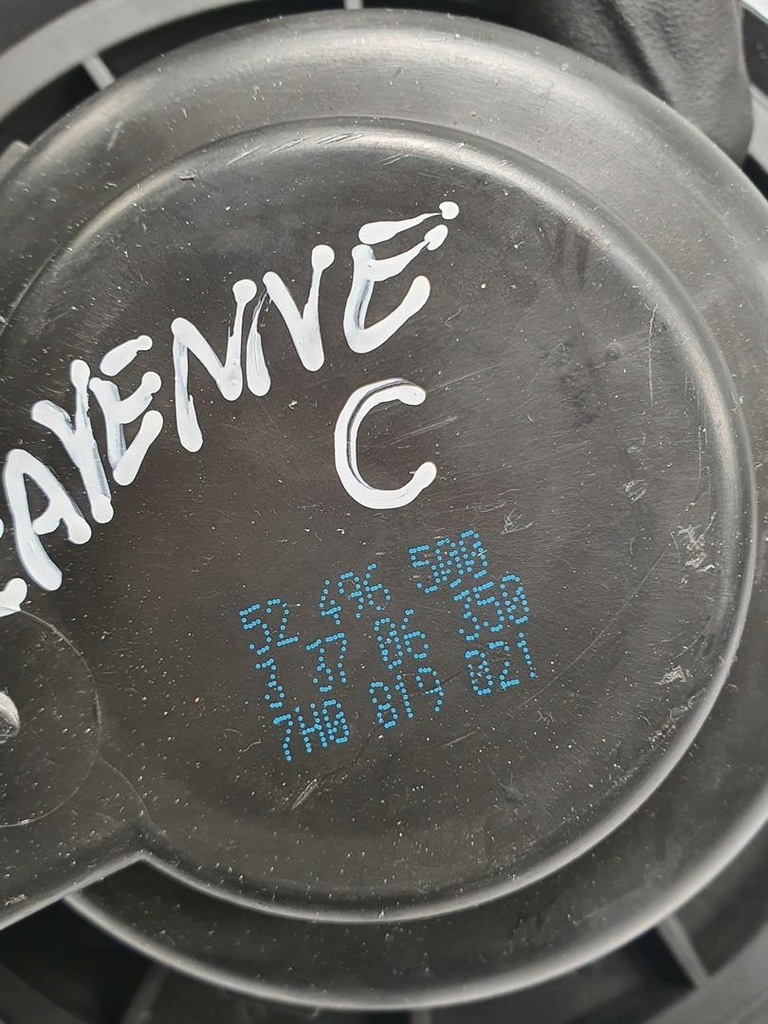 фото №5, Повітродувка вентилятор porsche cayenne 7h0819021 europa