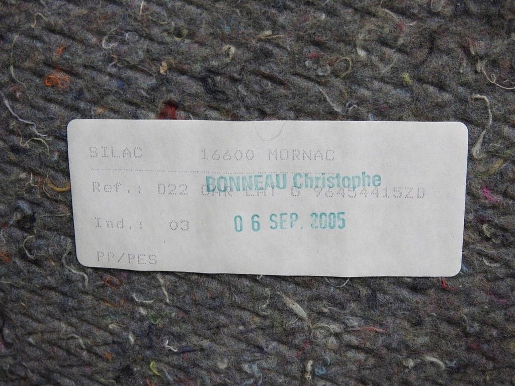 фото №8, Обивка багажника левый задняя peugeot 407 sw