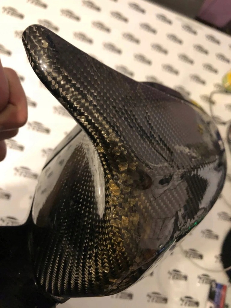 фото №8, Зеркало левая bmw 3 g20 g21 карбон 6 pin shadow