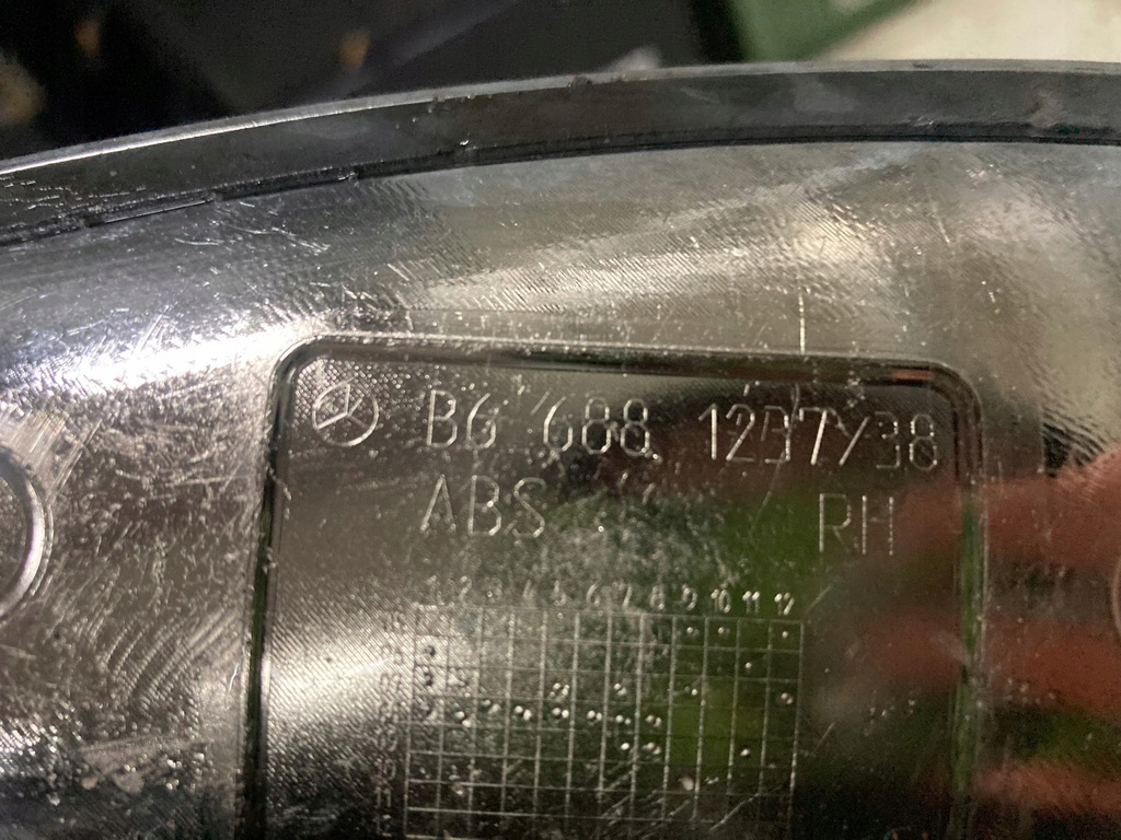 фото №7, Накладки pod ручка mercedes w169 оригінал з aso b66881238