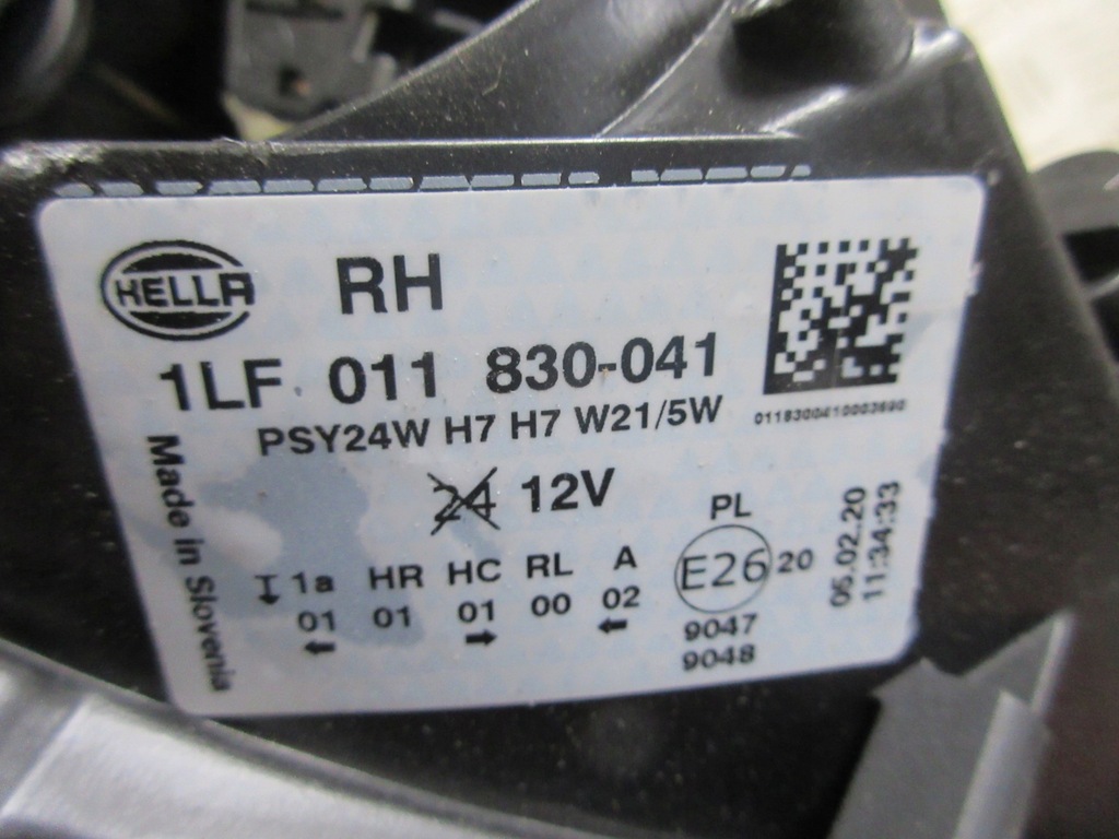 фото №5, Лампа фара правый opel corsa e оригинал