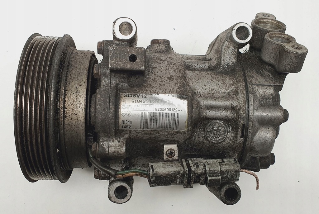фото №3, Компресор кондиціонера renault clio iii 8200600122