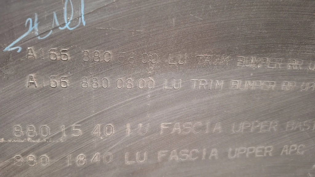 фото №13, Бампер задняя a1668805800 mercedes gl w166 x166 12-