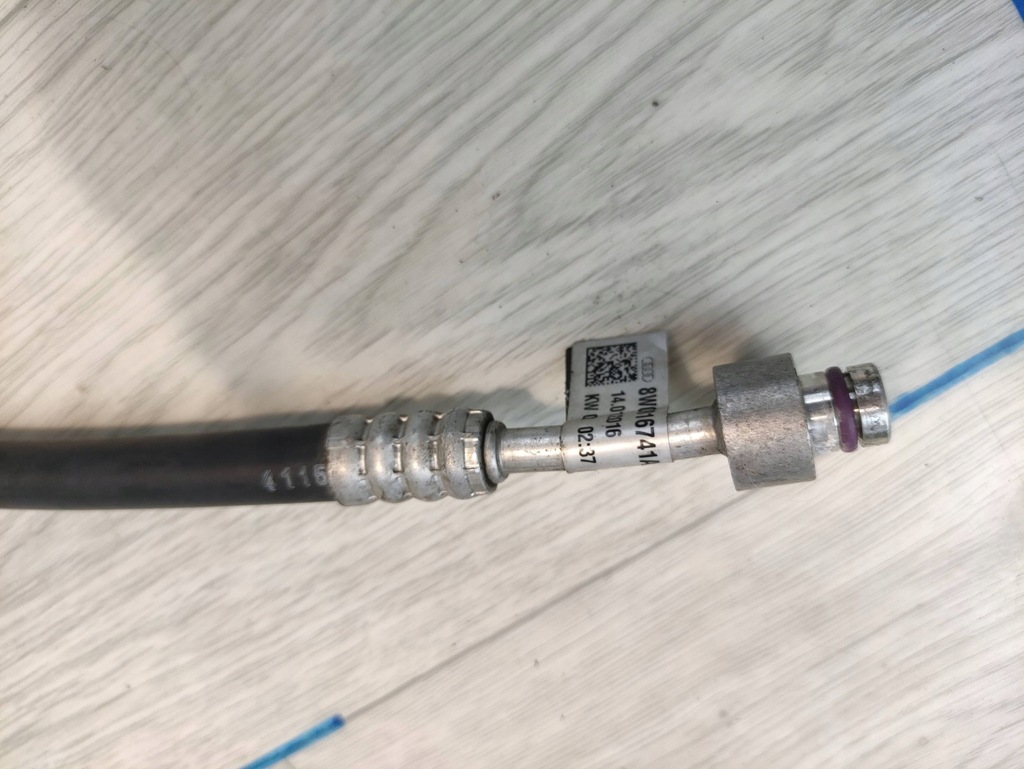 фото №5, Audi a4 b9 трубка шланг кондиціонера 8w0816741aj