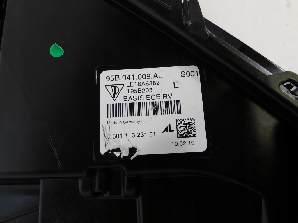 Porsche macan 95b рестайлінг  фара правий ліва full led комплект 95b941009al Зі Шроту