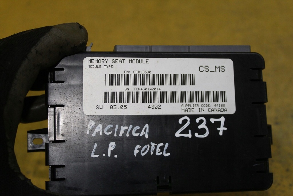 фото №6, Модуль сидіння лівий перед pacifica i