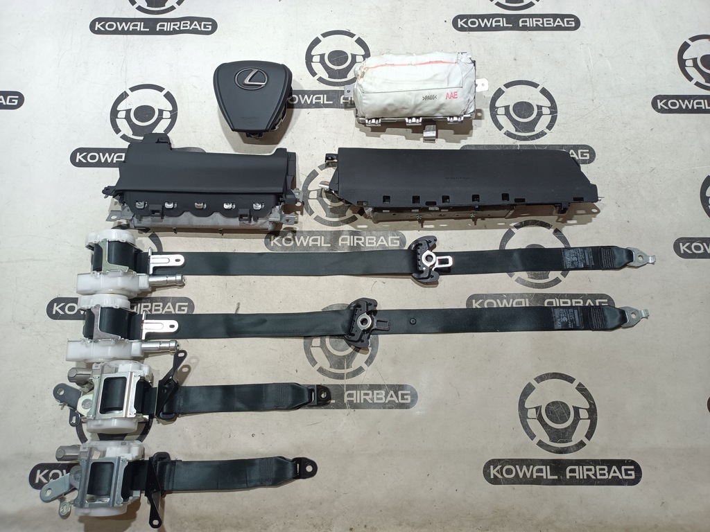 фото №7, Lexus es 300h панель приладів консоль подушка безпеки подушки безпеки ремені