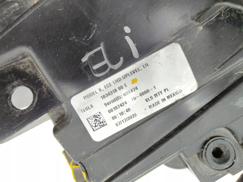 Tesla model x фара левый перед full led стекло całe 103431800e Цена