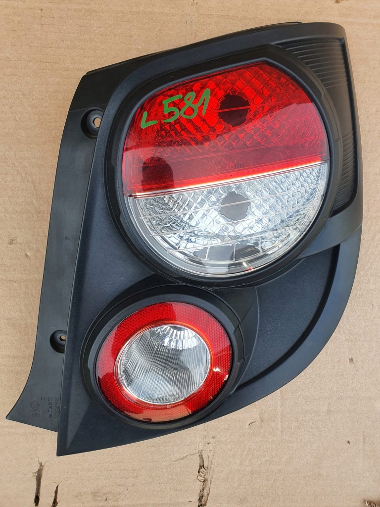 фото №1, Chevrolet aveo t300 eu лампа правий задня задня 96830986