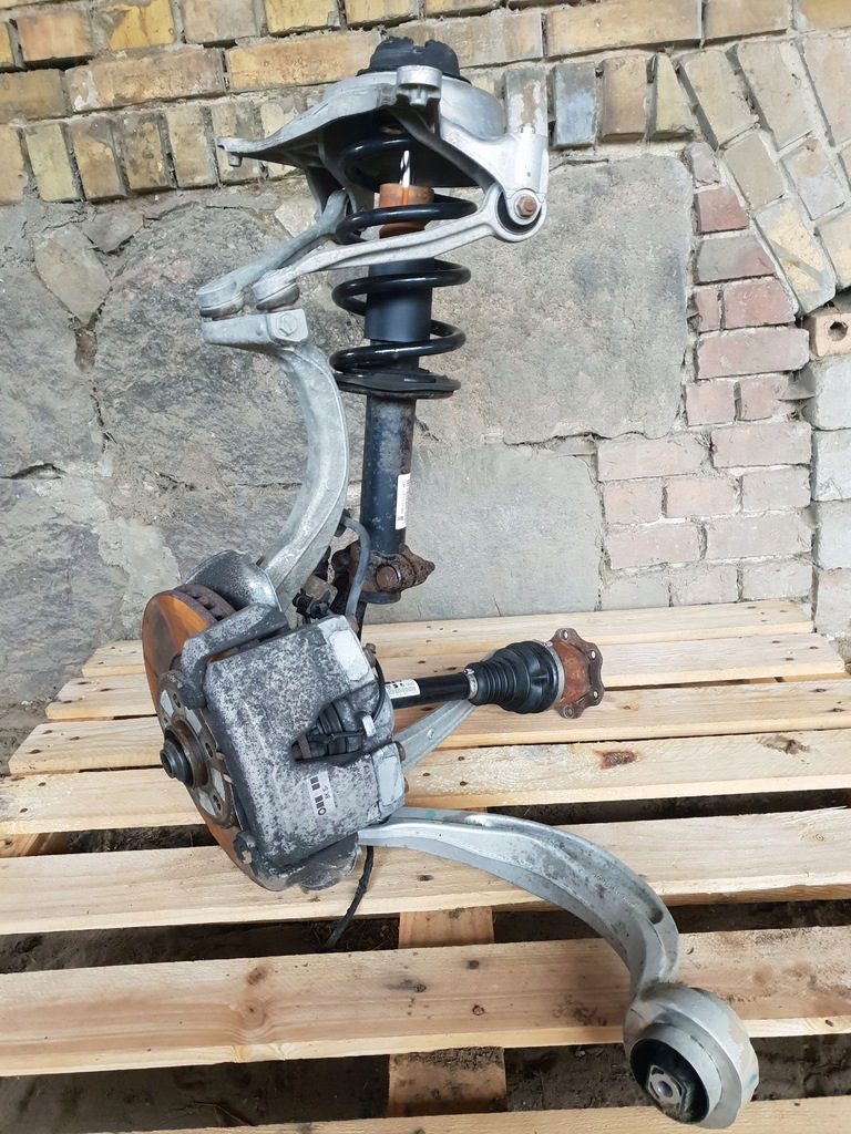 фото №10, Audi a4 b8 8k 08-11 підвіска поворотний кулак mcperson важіль привідний вал перед