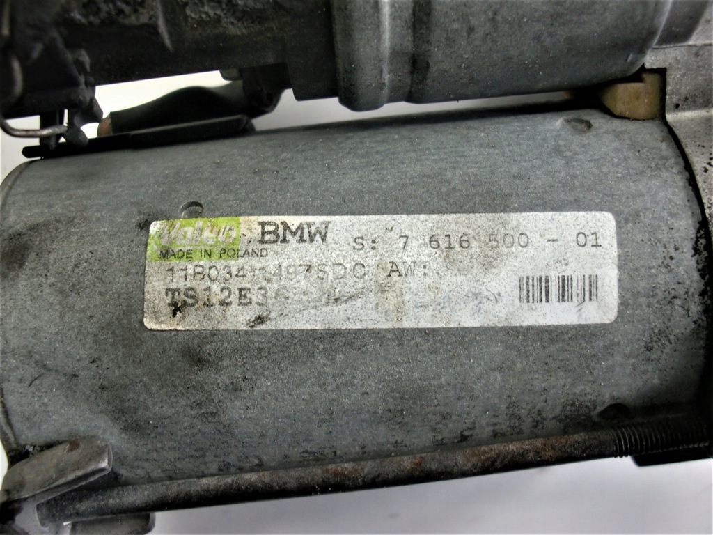 фото №5, Bmw 3 e90 z4 e89 3.0 n54b30 стартер 7616500