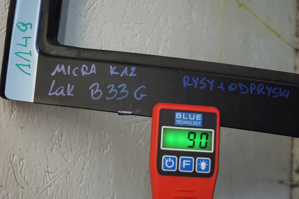 фото №11, Дверь левый задняя nissan micra k12 b33g