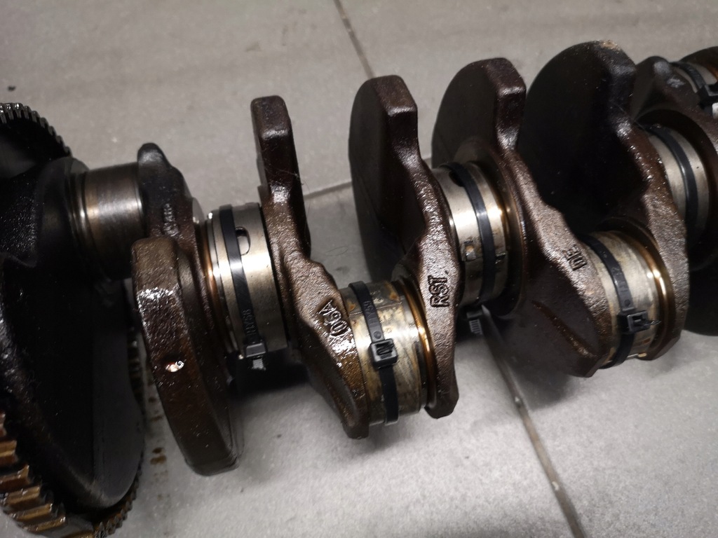 фото №9, Wał коленчатый вкладыши zatarty audi tt 8n 1.8t 06a