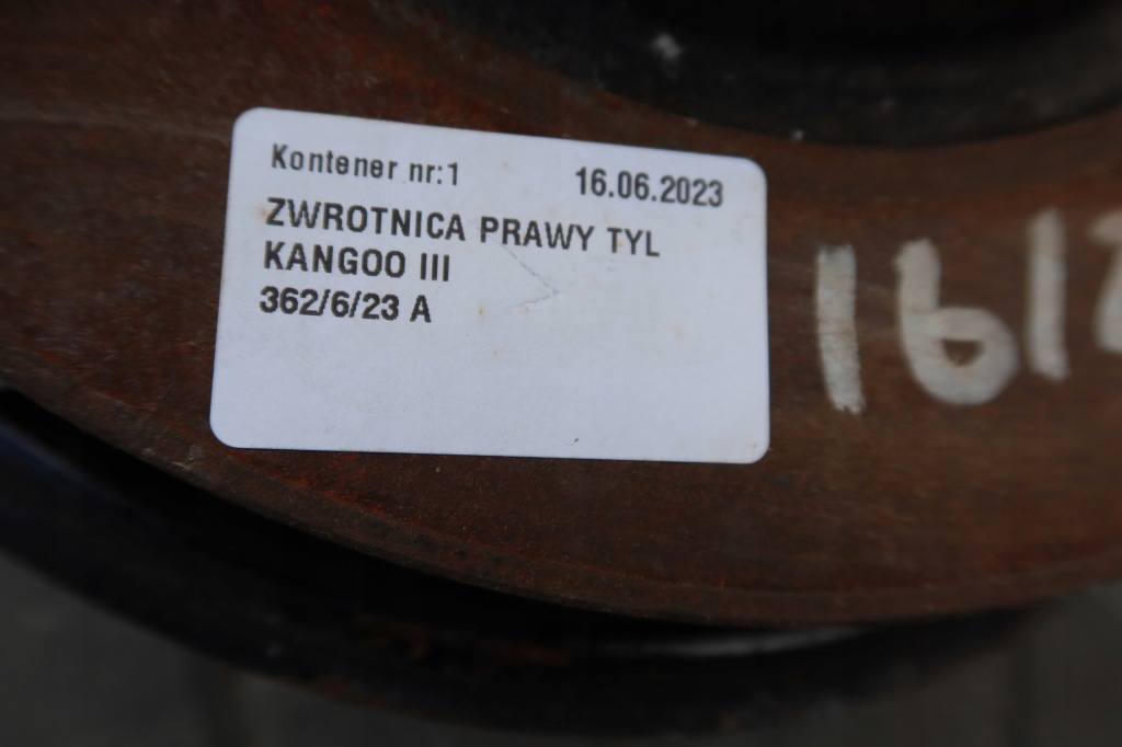 фото №3, Поворотний кулак правий задня kangoo iii