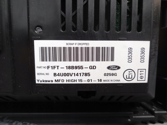 фото №9, Ford focus mk3 16 lift радио cd