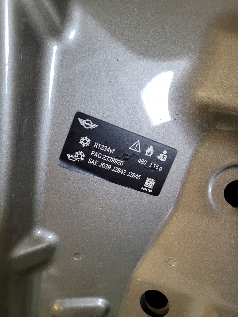 фото №13, Mini f55 f56 f57 капот кришка двигуна oem оригінал