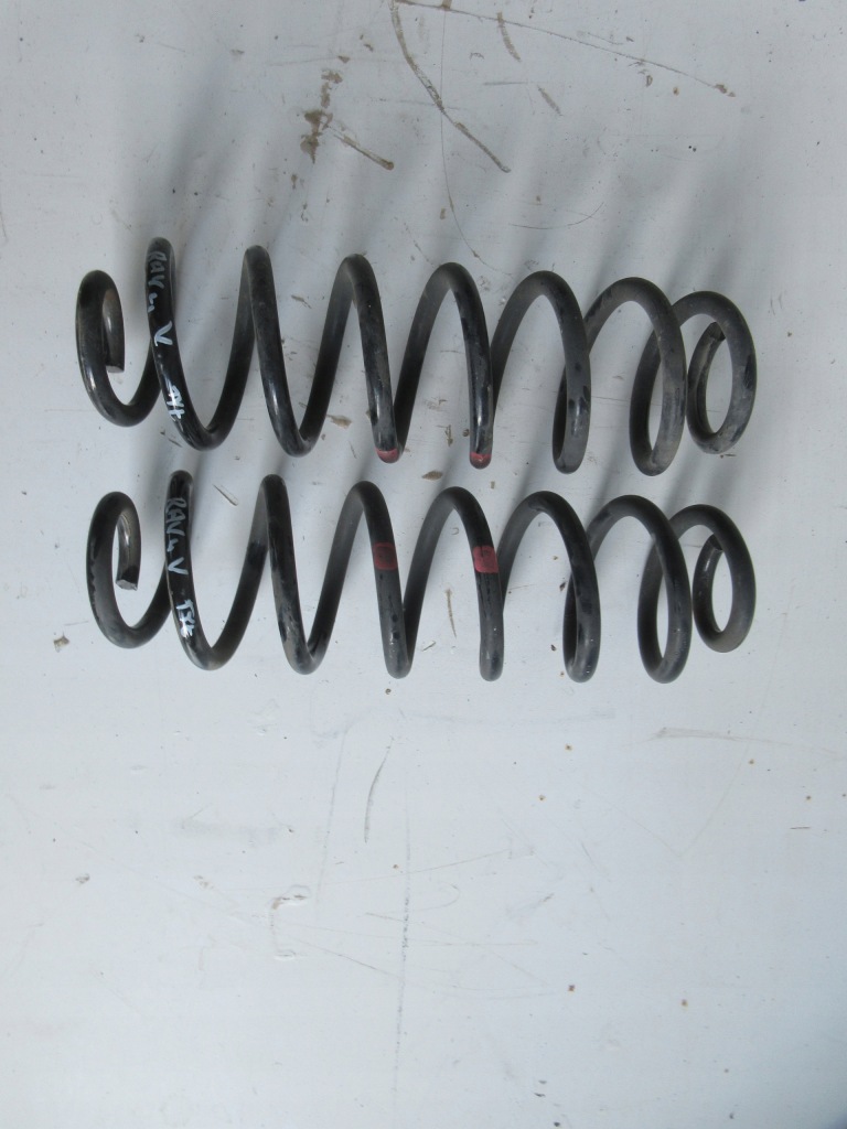 фото №6, Rav4 v 2.5 гибрид пружины подвеска задняя комплект