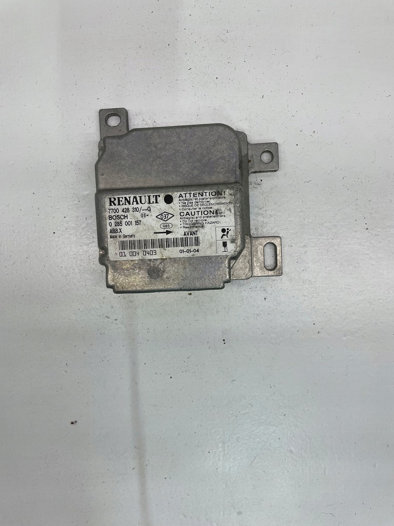 фото №1, Модуль датчик подушка безопасности renault 7700428310g