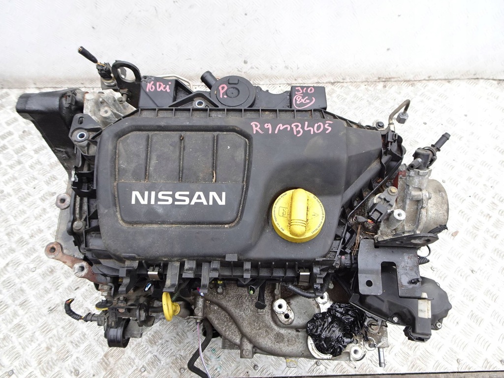 фото №8, Двигатель nissan qashqai j10 1.6 dci r9mb405
