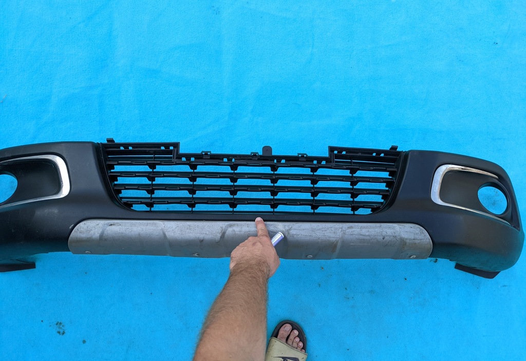 фото №1, Бампер перед накладка-спойлер спойлер peugeot 2008 i