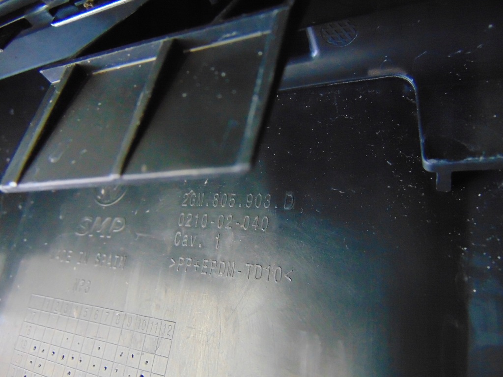 фото №14, Dół спойлер бампера перед vw tcross t-cross 2gm805903d