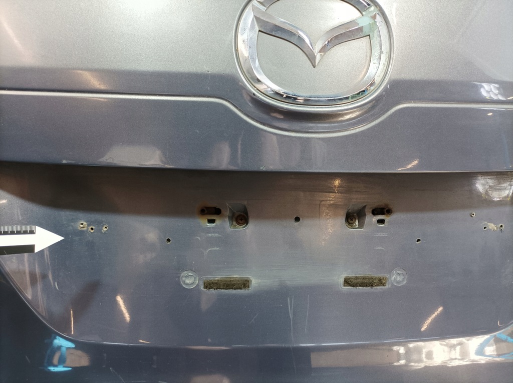 фото №10, Mazda 5 i cr задняя крышка багажника багажника 32s