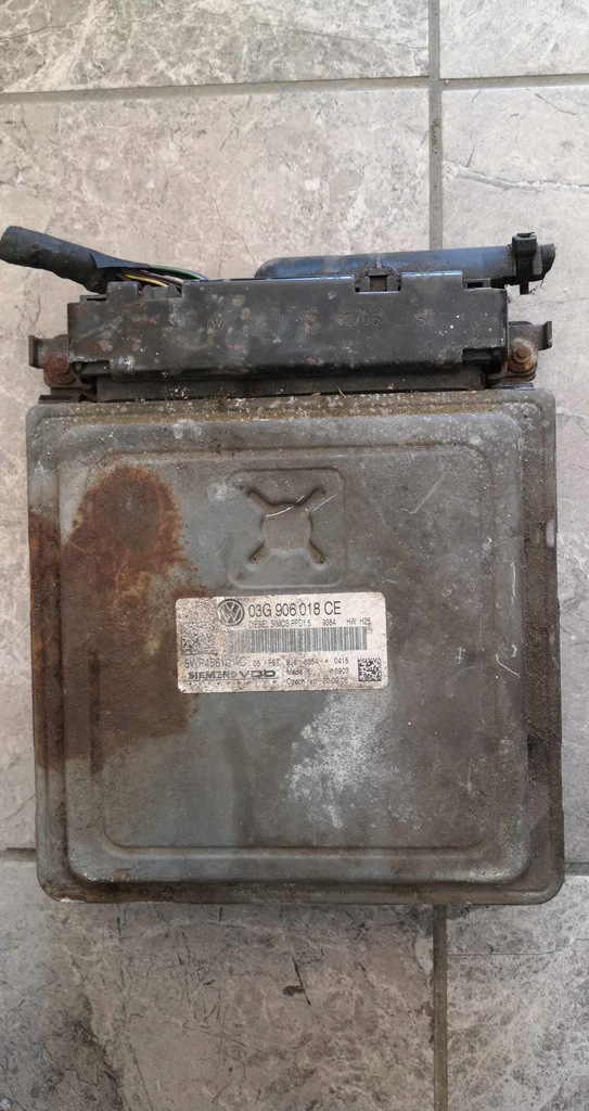 фото №1, Бортовой компьютер блок управления 03g906018ce