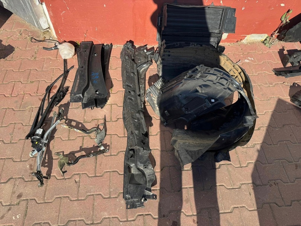 фото №13, Peugeot 208 ii lift kompletny перед радиатор бампер крыло лампы a2.