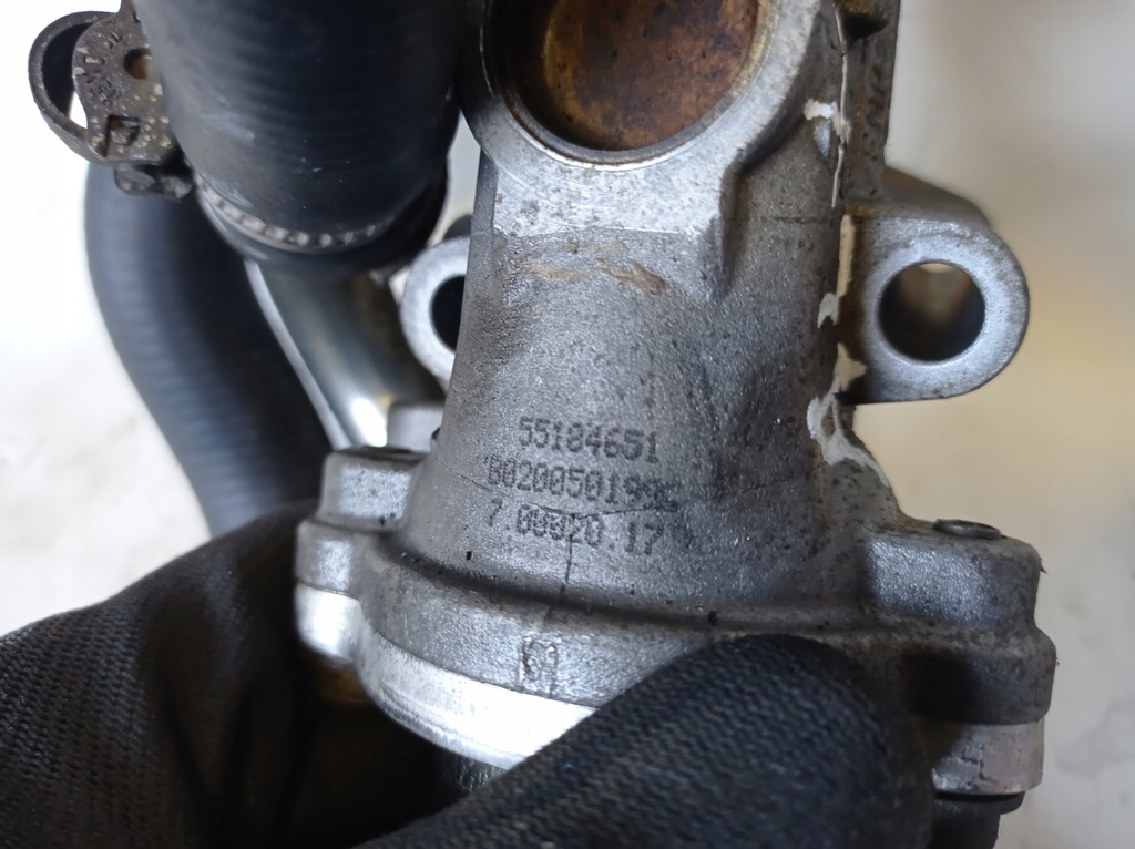 фото №6, Клапан egr радіатор fiat 1.3 jtd 55184651