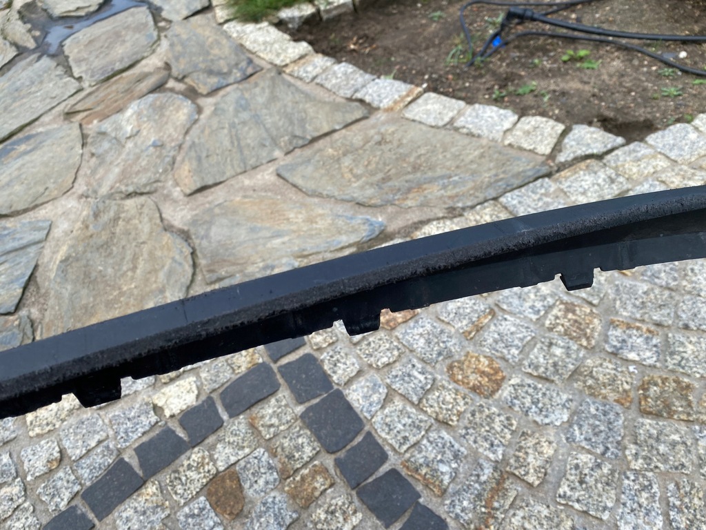 фото №15, Porsche cayman 981 накладка спойлер накладка-спойлер перед 98150552580fff оригинал