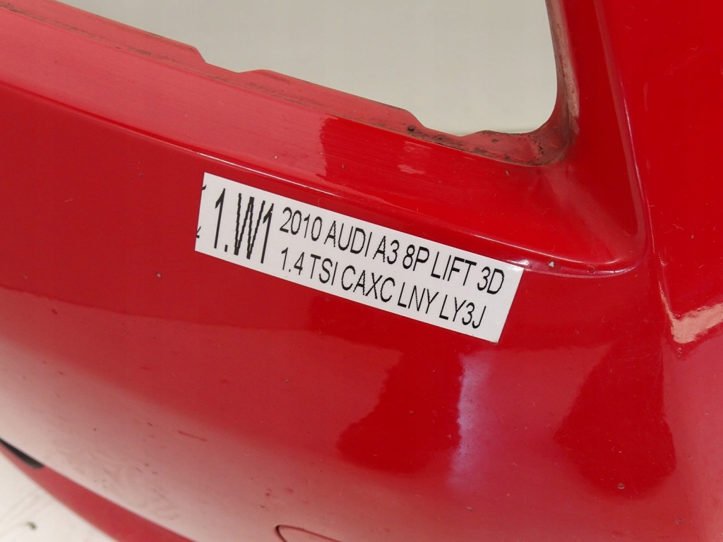 Kpl бампер перед передний audi a3 8p lift 08- ly3j Доставка