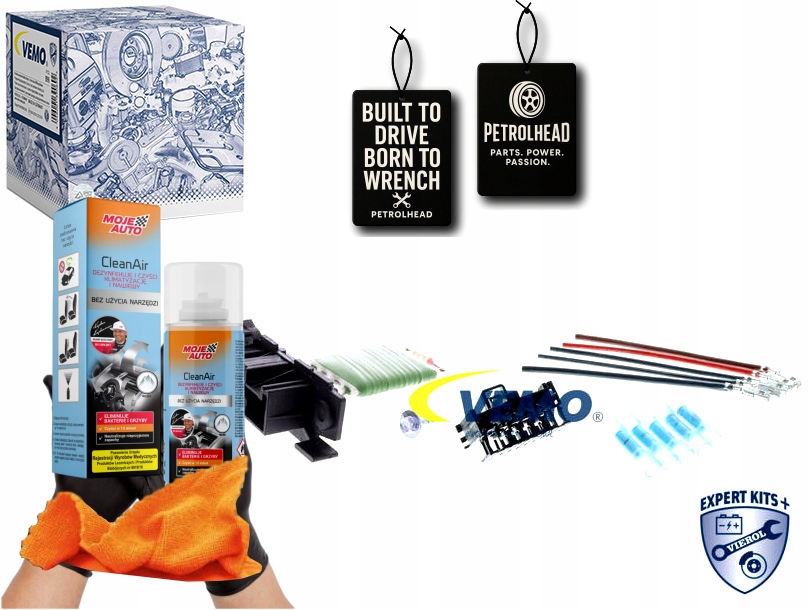 фото №1, Резистор вентилятора обдув вентилятор alfa romeo mito #petrolhead pro+ kit9